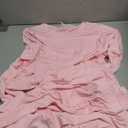 NACHILA Pajamas for Women Long Sleeve Sleepwear Comfy Pants Pajama Set Pleated Pjs with Pocket,Viscose Made from Bamboo, L