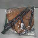 AUGOSTA 3 Tier Plant Stand, Tall Metal Wood Shelf Holder for Indoor, Outdoor Display Rack Flower Pot Stand for Corner Living Room Balcony Garden Patio