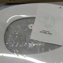 Heavy Duty Commercial Open Front Toilet Seat, Elongated 18.5-Inch, 1PACK