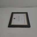 8.5x11 Diploma Frame with Real Glass - Set of 1, Black Over Gold Double Mat - Display 8.5 x 11 Document Certificate with Mat or 10x13 Pictures without Mat for Tabletop & Wall Mount