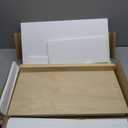 Wire Shelf Covers for Closet & Pantry | Solid Wood Shelf Covers 8mm Thick | Tool-Free Removable 24x12 Inch | Rustic Design for Kitchen & Home (4 Pack)