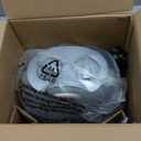 Amazon Basics Ceramic Space Heater, Portable Indoor Heating Solution, With Overheat and Tip-Over Protection, Thermostat, Non-Oscillating, 1500W, 7.52"D x 6.34"W x 9.45"H, Silver