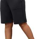 YOHOYOHA Plus Size Women Yoga Shorts-Capris Pants Wide Leg Casual Workout Pants, 3XL
