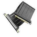 EZDIY-FAB PCIE 5.0 Riser Cable, Ultra-Flexible 128GB/s Bandwidth GPU Extension, Vertical GPU Mount for RTX 5090 4090 & RX 9000, Backwards Compatible PCIE 4.0/3.0,Right Angle-30cm,Black