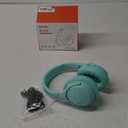 BERIBES Bluetooth Headphones Over Ear, 65H Playtime and 6 EQ Music Modes Wireless Headphones with Microphone, HiFi Stereo Foldable Lightweight Headsets, Deep Bass for Home Office Cellphone PC Ect. (Green)