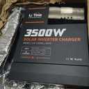 LiTime 3500W Solar Inverter Charger, All-in-One 48V DC-120V AC, 80A MPPT
