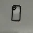 ANTSHARE for iPhone 17 Case, IP68 Waterproof Shockproof Case, [Built-in Screen Protector] - 12 FT Military Dropproof - Full Body Heavy Duty Rugged Phone Cover 6.3 inches - Black/Clear