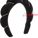 4 x LLSB Sponge high top headband individual alloy chain with drill bit