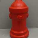 Small Dog Fire Hydrant 4x7 Silicone Soft Potty Training Aid for Small Breeds Under 10lbs Toy Breeds Indoor Outdoor Training Red