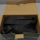 Doorich Garden Hose, Lightweight, Ultra Flexible, Durable, Kink-Free Water Hose - Made of TPU, Drinking Water Safe Material, Non-Shrinking, Easy to Store, All-Weather, Black (100 FT)