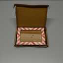 Handicrafts Home Red Picture Frame – 4x6 Handmade Chevron Bone Inlay Photo Frame for Christmas Decor, Holiday Gifting, Valentine’s Day Decor, Colorful Farmhouse Wall Decor, Boho Shelf Styling, Rustic Home Decor & Living Room Picture Frame