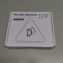 Multi-Use Pet Hair Removal Tool: DELOMO Handheld Fur Rake Scraper  Metal Side for Deep Cleaning on Carpets, Rugs & Car Mats, and Rubber Side for Gentle Cleaning on Couches  Ideal for Pet Homes