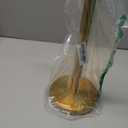 Gold Paper Towel Holder Countertop, Standing Paper Towel Roll Holder for Kitchen Bathroom, with Weighted Base for One-Handed Operation (Gold)