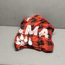Mama Bear Wearable Blanket Hoodie – Buffalo Plaid Hooded Blanket for Mom, Mothers Day, Birthday Gifts from Daughter, Son and Husband, Gifts For Wife From Husband, Wife Birthday Gift, One Size