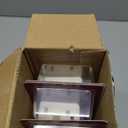 Prime-Line R 7265 Drawer Track Back Plate, 3/8 In. x 1 In., Plastic, Off-White (6 Count)