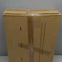 BOLUO Stackable Storage Drawers Closet Organizers and Storage Fabric White 2 Drawer Dresser for Bedroom 2 Packs Modern