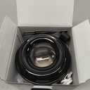 Rechargeable Dental Ultrasonic Cleaner, 180ML Denture Cleaner Machine, Dental Cleaning with 3 Modes, Black