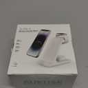 Wireless Charging Station, 3 in 1 Fast Wireless Charger Stand for Multiple Devices Apple Watch Ultra Series 11 10 9 8 7 6 SE 5 4 3 2, iPhone 17 16 15 14 13 12 11 Pro Max/Plus/Air/X/XS/XR/SE, Airpods