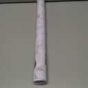 HeloHo Peel and Stick Wallpaper Light Pink Floral Leaf Wall Paper Self Adhesive Removable Waterproof Contact Paper for Bathroom Living Room Bedroom Decor 15.35" X 78.7"