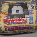 FOCO Tennessee Titans NFL Retro Bed in a Bag Comforter Bedding 5 Piece Twin Set