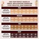 Charlotte Tilbury Unreal Skin Tint & Sheer Glow Hydrating Foundation Stick - Cream Foundation Makeup with Sheer-to-Light Coverage & a Buildable Formula - Blurring, Smoothing & Nourishing