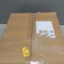 BesLowe 26in Tall Glass Table Lamps Set of 2 with 2 USB Charging Ports & LED Nightlight, Large Coastal Table Lamps for Living Room End Table, Modern Beach Lamps for Bedroom Bedside Nightstand, Blue