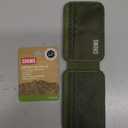 Chums Bandit Bi-Fold Wallet  Slim RFID Wallet for Men & Women, Reversible Card, ID & Money Holder (Olive/Tan)