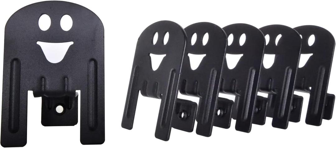 Non Slip Mattress Gaskets - Sturdy Adjustable Anti-Slip Baffle Cartoon Mattress Holder Black Metal Pad Gripper Easy to Install Suitable for Most Bed Frames 6 Pcs