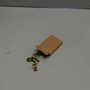 uxcell 16pcs M6 Half Moon Nuts Washers, Zinc Alloy External Thread Lock Washer, Spacer Connector Hardware Fittings, Bronze