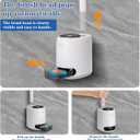 Disposable Toilet Brush,with 24 Refill Heads and Holder,Clean Brush Starter Kit,with 1 Toilet Wand, 1StorageCaddy and,3Fragrant Tablet, Toilet Wand Kit,Deep Cleaning Bathroom.
