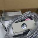 Ryuwanku Bathroom Faucet Brushed Nickel Modern Waterfall Bathroom Sink Faucet with Single Handle Suitable for 1 or 3 Holes,Supply Deck Plate and Hose