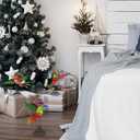 Christmas Tree Topper 3Pcs Red Funny Bird Glass Tree Topper Hummingbird Outdoor Christmas Tree Decor for Home Xmas Holiday New Year (Green)