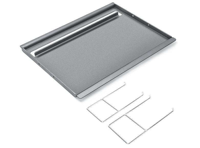 Hisencn 25.6" x 16.7" Griddle for Gas Grill, Cast Iron Griddle FlatTop Insert for Nexgrill, Weber, Charbroil, Pit Boss, Traeger, Camp Chef and more Grill, Griddle for Outdoor Gas & Charcoal Grills