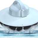 UFO3 Automatic Robotic Pool Vacuum Cleaner for In Ground Pools, Cordless Robotic Pool Cleaner with Wall Climbing Function, Larger Top-Loading Filters Access - Silver