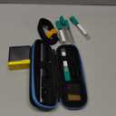 FNIRSI HS-02A 100W Portable Corded Soldering Iron Kit with Storage Case, 3S Fast Heating, 212-842, Pre-set 3 Groups Temperature, 6 F245 Soldering Tips, Smart Soldering Iron Pen for Electronics Repair