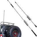 ShareGoo 2Pcs 7.68" & 11.4" Metal Antenna Simulation Decoration Accessories Compatible with Axial SCX10 90046 Traxxas TRX4 D90 D110 Tamiya CC01 1/10 RC Crawler Truck