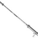 (New Version) 2-inch Barbell Olympic BarsMultiple Optionsfor Strength and Weight Training - Squats, Deadlifts, Curls, Bench Press, Overhead Press -800LBS Weight Capacity (A 86.6 General Olympic Pole)