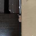 Furinno CUBICLE Book Shelf, 9-Cube Bookshelf, Extra Thick Frame Reversible Bookcase with Open Back, 14.6" x 44" x 44", for Living Room, Bedroom, Home Office, Black Dark Oak