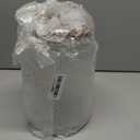 kitchentoolz Extra Large Mason Jar - 1 Gallon Glass Wide Mouth Jar with Airtight Wooden Lid, Food Storage Container with Measurement Markings For Kitchen Pantry, Pickling, Cookies, Flour & Sugar