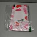 4 Pack Valentines Decorations, 108" X 54" Valentines Tablecloths, Heart-shaped Disposable Red Pink Tablecloths Love Plastic Table Cover, Galentines Decorations Party Supplies for Wedding Birthday