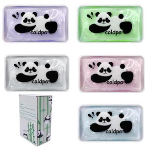 2 x Boo Boo Ice Packs for Kids, 5 Pack Reusable Gel Cold Packs for Toddlers, Soft & Flexible Cooling Packs for Minor Everyday Bumps Comfortable for Forehead, Arms, Legs (5PCS)