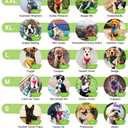 EcoBark Dog Harness - Eco-Friendly Max Comfort Harnesses - Luxurious Soft Mesh Halter - Over the Head Harness Vest- No Pull and No Choke for Puppy, Toy Breeds & Small Dogs (Medium, Green)