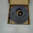 Highwings 4K Fiber Optic HDMI Cable 50FT Long - Unidirectional 4K HDR Braided HDMI Cord, 18Gbps High Speed with Ethernet/ARC, 3D, HDCP 2.2, ARC, Compatible for PS-5/4/3/4K HDTV/Streaming Media (Grey)