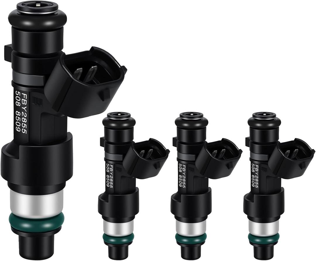 2014-2021 4Pcs Fuel Injectors Compatible for Nissan Altima 2015-2018 Rogue 2014-2018 2.5L L4, NV200 2018-2021 2.0L L4 Replace FBY2855 166009HP0A