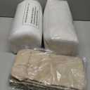 AAAAAcessories Outdoor Seat Cushions for Chairs, Fade-Resistant, Waterproof Patio Furniture Replacement Cushions, 24" x 24" x 5" + 24" x 19", Set of 2, Beige