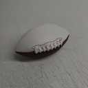 Baden Mini 8.5-Inch Size Autograph Football with 2 Brown and 2 White Panels