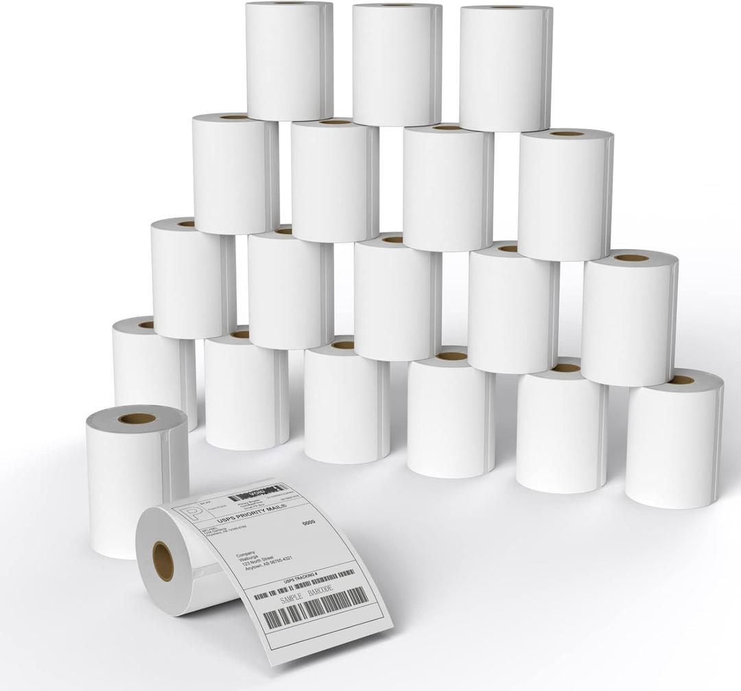 MFLABEL 20 Rolls 1744907 Thermal Shipping Label 4x6 for 4XL (20 Rolls)