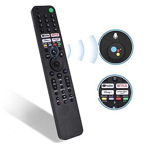 RMF-TX520U for Sony Smart TV & Bravia TV with Voice Control - Replacement Remote for Sony 2019-2023 XBR/KD/XR Series, X80J, X85J, X90J, A80J etc 