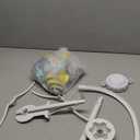 Baby Crib Mobile with Music and Lights, Mobile for Crib with Remote Control, Rotation, Starlight Projection, Crib Toys for Babies Boys Girls (Grey)