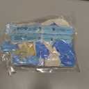 Baby Shower Decorations for Boy Blue and white, with Its a Boy Banner, Confetti Latex Balloons and Tissue Paper Pom, for Baby Shower Supplies for boy